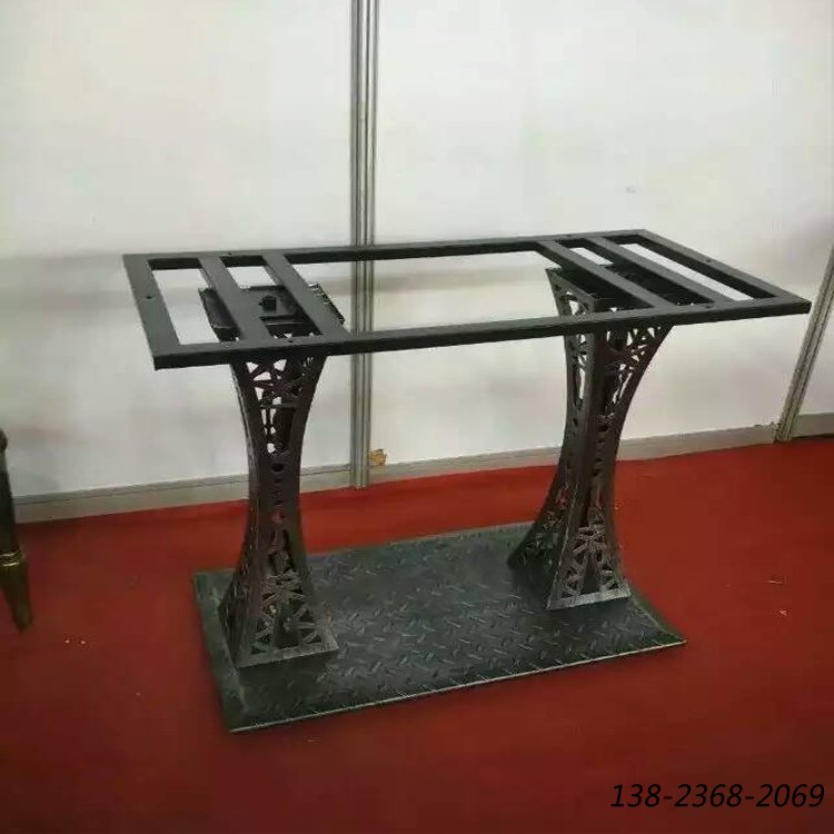 金屬桌腳，個(gè)性連體桌腳，餐桌腳批發(fā)
